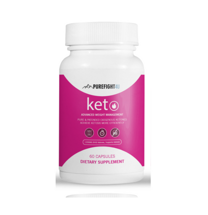 Keto Advanced Weight Management Formula - 4 Bottles 240 Capsules