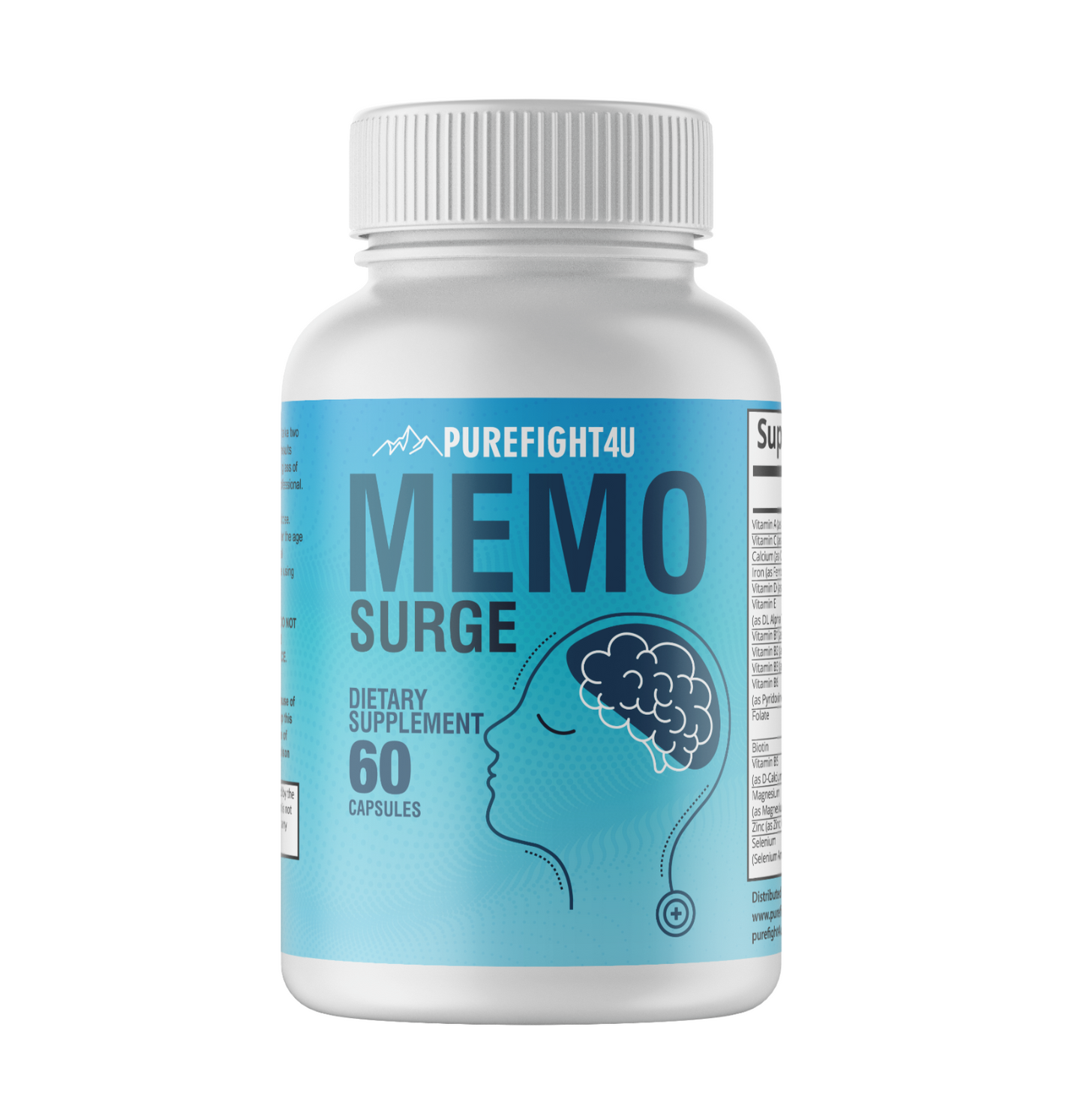 Memo Surge 3 Bottles 180 Capsules