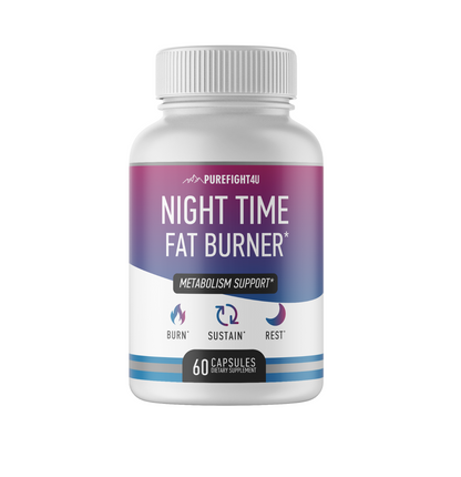 Night Time Fat Burner - Metabolism Support - 10 Bottles 600 Capsules