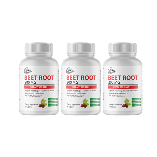 Beet Root 200mg Extra Strength 12 Bottles 720 Capsules