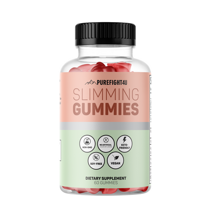 Slimming Gummies Dietary Supplement - 4 Bottles 240 Gummies