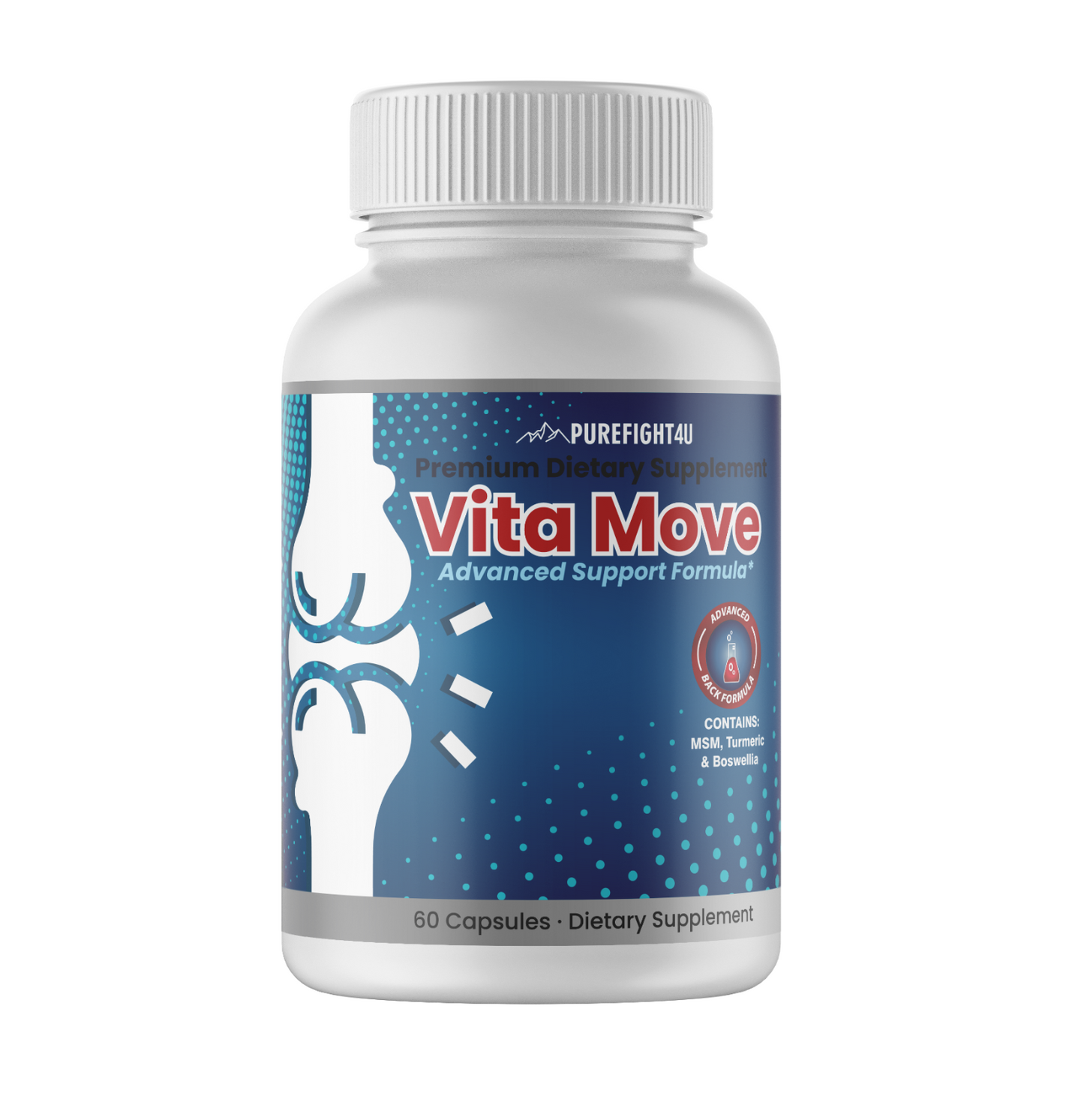 Vita Move Advanced Support Formula 12 Bottles 720 Capsules