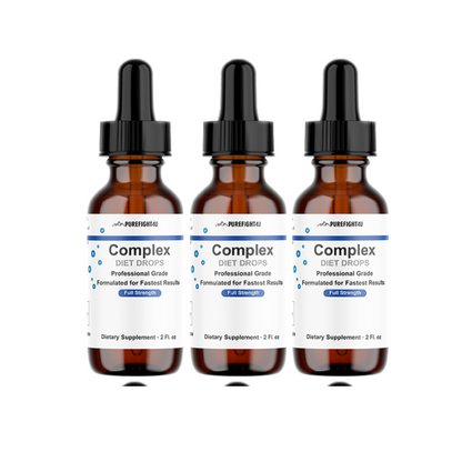 Complex Diet Drops – Natural Weight Management Drops Unisex 2 oz - 10 Bottles