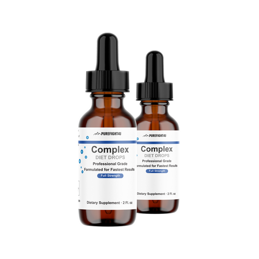 Complex Diet Drops – Natural Weight Management Drops Unisex 2 oz - 2 Bottles