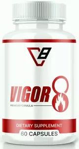 Vigor 8 Advanced Male Health Pills to Improve Stamina and Endurance 60ct