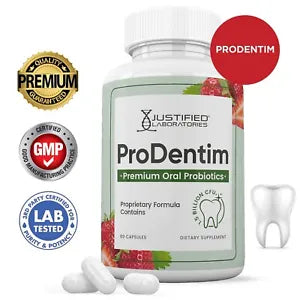 Prodentim Oral Probiotics 1.5 Billion CFU Improve Teeth Gums Bad Breath