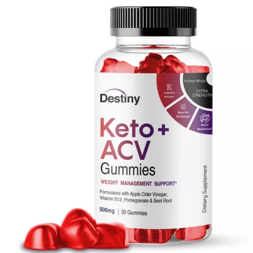 Destiny Keto ACV Gummies, Destiny Keto Gummies Maximum Strength Formula (3 Pack)