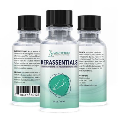 Kerassentials Toenail Treatment Oil May Support Strong Healthy Nails