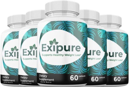 (5 Pack)  Exipure Pills, Max Strength Original Formula, Weight Management