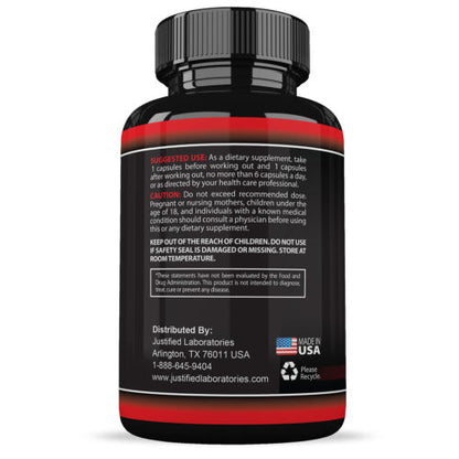 2 x Xtreme 5000 Extreme Arginine Nitric Oxide Glutamine Muscle Pump 60 Caps