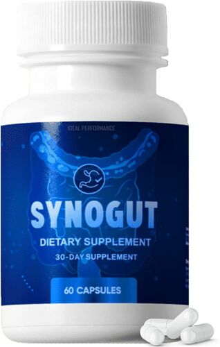 Synogut Pills Dietary Supplement for Gut Health (60 Capsules)