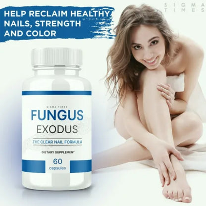 Fungus Exodus Pills to Combat Toenail Fungus and Restore Nail Health 60ct