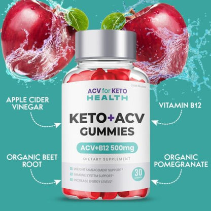 ACV for Keto Health Gummies, ACV for Keto Gummies  Dietary Supplement (3 pack)